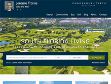 Tablet Screenshot of jerometranie.com